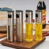 Olla Rociadora de Aceite de Vidrio Acero Inoxidable 304 Inyector Atomizador Doméstico Grado Alimenticio Cocina Acero Inoxidable Rociador de Aceite Olla Fábrica