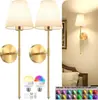 Lámpara de pared Tosna con mosaico de conchas vintage, lámpara de mesita de noche para dormitorio, iluminación decorativa creativa de lujo ligero para sala de estar, tela y hierro