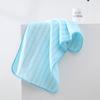 Toalla de vellón coral de punto por urdimbre, fina, suave, absorbente, de fibra, gruesa, con logotipo, para regalo, venta al por mayor