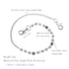 Cadena de Cintura de Empalme de Nuevo Producto Transfronteriza Cadena de Acero Inoxidable Bola de Diamante de Arcilla Cadena de Pantalón Hecha a Mano Cadena Corporal Joyería al por Mayor
