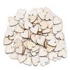 Plantilla con Forma de Corazón DIY Decoración de Boda Hecha a Mano Piezas de Madera con Forma de Corazón de Múltiples Especificaciones Material de Madera para Enseñanza Intelectual de Jardín de Infancia