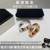 Anel Coco Standard Obliquo Diamantado Quiltado à Mão Ouro Branco Ouro Rosa Tecnologia CNC Luxo Acessível Não Desbota