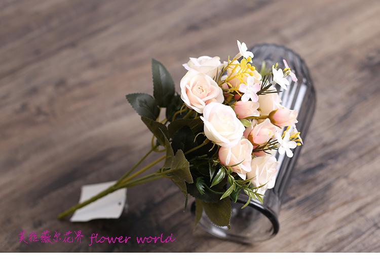 仿真婚礼现场绢花