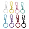 Fivela de figura oito com mola, fivela de pendurar colorida, fivela de pendurar para bolsa de carro masculina, mosquetão, chaveiro de metal, fivela de pendurar na cintura, durável