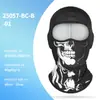 Máscara facial quente com estampa de caveira divertida em fleece, em estoque, para uso transfronteiriço, capuz com proteção contra vento, espessado, para esqui e ciclismo