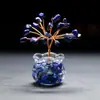 Producto popular transfronterizo: Árbol de Citrino, Cuenco del Tesoro, Taza de Té, Grava de Cristal Natural, Árbol del Dinero, Decoración Creativa Hecha a Mano para el Hogar