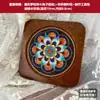 Festival del Doble Noveno Patrón de Dunhuang Kit de Materiales para Posavasos de Pintura Esmaltada sin Filigrana DIY Hecho a Mano Cloisonné Team Building Regalo Hecho a Mano
