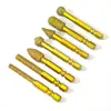 Broca de Diamante com Haste Hexagonal para Furadeira Elétrica, Polimento e Esmerilhamento, Broca Rotativa de Carbureto de Pedra Soldada para Desbaste de Bordas