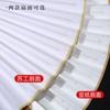 Ventilador Dobrável Wen Play Polygonatum Odoratum 5-10" Ventilador Dobrável em Branco Ventilador Branco Ventilador Su Gong Ventilador Wen Play Igual a Zhang Yunlei
