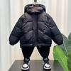 Chaqueta de plumón grueso de invierno para niños 25 Nuevo Abrigo de algodón de plumón de pato blanco para niños elegante Chaqueta de algodón moderna para bebé celebridad de Internet