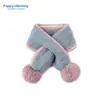 Bufanda infantil Babamama invierno gruesa cálida jacquard amor bufanda para niño bufanda engrosada para niña bufanda