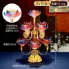 Suportes de Lâmpada de Manteiga Esmaltada Foyuanhui Suportes de Lâmpada de Lótus Artigos para Buda Enfeites Decorativos para Casa