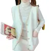 Chaleco de Punto Estilo Pequeño Chanel para Mujer 2026 Otoño Invierno Nuevo Piel Sintética de Visón Chal Versátil Ropa de Abrigo para Mujer Ropa para Mujer