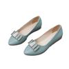 2024 Sapatos Baixos Pontudos Japoneses e Coreanos Moda Feminina Laço Sapatos Barco Confortáveis Sapatos Preguiçosos Fabricantes