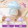 Boneca Popular de Desenho Animado Apontador de Lápis Cogumelo Caneta Lâmpada de Mesa Simples Dormitório de Estudante Desktop Carregamento USB Luz Noturna Atacado