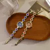 Relógio Transfronteiriço Popular de Calcedônia Cravejado com Diamantes para Mulheres, Luxo Leve, Sensação de Alto Padrão, Relógio Redondo de Quartzo, Relógio de Pulseira Compacto, Atacado de Comércio Exterior