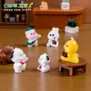Micro-paisaje creativo lindo animal pequeño trabajador muñeco caja sorpresa muñeca de jardinería casa de muñecas paisajismo artículos decorativos accesorios adornos pequeños