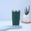 Copo Térmico de Aço Inoxidável de Camada Dupla Mais Vendido na Amazon Transfronteiriço 20oz Copo de Carro Isolamento Térmico Copo Frio Copo de Gelo Copo de Cerveja