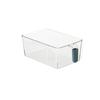 Caja de almacenamiento transparente para refrigerador, cajón de clasificación de plástico, caja de almacenamiento para conservar alimentos frescos, caja organizadora para alimentos y verduras