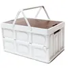 Caja de Almacenamiento Plegable, Caja de Almacenamiento para Coche, Caja para Artículos Varios, Cesta de Almacenamiento, Caja Portátil, Caja de Almacenamiento de Gran Capacidad, Caja de Almacenamiento para Maletero