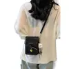 Bolso Casual de Teléfono Móvil de Moda para Mujer 2026 Otoño Nuevo Retro Versátil Texturizado Hombro Cruzado Pequeño Cuadrado