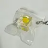 Juguete Squishy de Fruta con Cubitos de Hielo Muñeca Colgante para Niños Juguete para Aliviar el Estrés Rebote Lento Artículo Popular de Celebridad de Internet