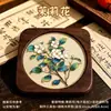 Patrón DIY Dunguang para el Año del Caballo, Kit de Materiales para Posavasos de Pintura Esmaltada, Regalo Hecho a Mano de Cloisonné Patrimonio Cultural Inmaterial