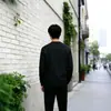 2026 Ano Novo Casual Secagem Rápida Manga Longa Slim Fit Camiseta Masculina Primavera Fina Gola Redonda Fitness Moletom Manga Longa Camiseta Masculina