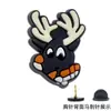 Serie Navideña Transfronteriza Insignias de Dibujos Animados de PVC Muñeco de Nieve Elk DIY Accesorios para Ropa Broche de Papá Noel