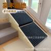 Escalera de Escalada de Madera para Mascotas Rampa para Perros Mayores Escalones de Madera para Perros Peldaños Antideslizantes Estructura de Cama de Madera para Perros