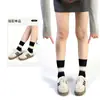 Meias de Cano Médio Dongdaemun para Mulheres, Estilo Coreano, Versáteis, Finas, Respiráveis, Meias de Algodão para Primavera e Verão, Meias Esportivas Casuais Modernas