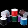 Não. 71 Fio de Jade 75,4m mm Fio Ultrafino Fio para Joias Corda Tecida à Mão Não Elástica DIY Corda de Fio Vermelho Corda para Miçangas