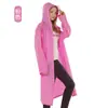 Capa de chuva amarela transparente grossa em estoque para atacado, para adultos, homens e mulheres, adequada para shows e viagens, poncho de chuva portátil com estampa