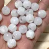 Contas de Resina de 14mm com Furo Grande para Acessórios de Roupas DIY, Acessórios para Corrente de Sapatos, Elásticos de Cabelo, Contas para Elásticos de Cabelo, Acessórios para Chaveiro