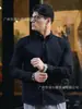 Camisa Blanca de Hombre para Primavera 2025, Color Sólido, Manga Larga, Anti-arrugas, Comercial, Sin Planchar, Corte Ajustado, para Viajar al Trabajo, Sencilla