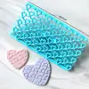Formas de Bolo Formas Geométricas Molde de Quebra-Cabeça Escama de Peixe Coleção de Tiras para Embotir Molde de Corte para Impressão em Bolo Fondant Pasta de Açúcar