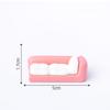 Micro Paisagem Criativa Fofa Sala de Estar Sofá Boneca Rosa Casa de Bonecas DIY Decorações Acessórios Miniatura Mini Pequenos Enfeites