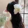 Presilha de Cabelo Grande de Rede Multi-camadas com Laço Presilha Tubarão para Penteado Super Fada Novo Grampo para Parte de Trás da Cabeça Feminina