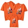 Camiseta de manga corta para padres e hijos, regalo de Papá Noel 2022, venta al por mayor, ropa de algodón fino para niños, cuello redondo para adultos, nueva