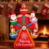 Navidad Transfronteriza Inflable Hecho a Medida Modelo de Muñeco de Nieve Árbol con Luz LED Arco para Personas Mayores Decoración de Patio Adornos Festivos