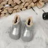 Botas de Nieve para Niñas 2025 Invierno Nuevas Botas de Nieve Cálidas de Terciopelo para Niños Ropa de Abrigo para Niños Botas Grandes de Algodón