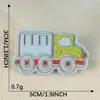 Patches Termocolantes Bordados em Computador com Letras em Inglês, Desenhos de Carros e Animais, Acessórios Decorativos para Roupas, Patches de Tecido para Decoração de Bolsas