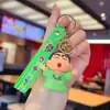 Llave de Crayon Shin-Chan de Vestir Dibujo Animado Colgante Lindo para Mochila Escolar Llavero de Coche Máquina Expendedora Pequeño Regalo para Niños