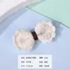 Corbata de moño pequeña con borde ondulado Accesorios para manualidades Accesorios de pasador de pelo de dibujos animados Adornos frescos hechos a mano para el cabello Accesorios para ropa