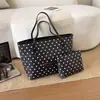 Bolso de Hombro Individual con Lunares 2026 Otoño Nuevo Dulce Moderno Gran Capacidad Tendencia Personalidad Bolso Tote de Lunares