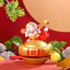 Fortuna Buena Suerte Dios de la Riqueza Adornos Festivos Dios de la Riqueza Decoraciones de Escritorio Adornos Decoración de Consola Central de Coche Regalos de Vacaciones