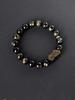 Nuevo Pulsera de Obsidiana Natural para Mujer, Pulsera de Cristal Pixiu, Pulsera Retro para Parejas, Regalo para Mejores Amigos