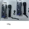 Linterna Láser Blanca Alimentada por Energía Solar con Luz Lateral, Luz de Camping Multifuncional con Montaje en C, Linterna de Alta Intensidad Telescópica con Zoom de Aleación de Aluminio
