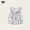 Ropa para Niñas Yingsibo, Vestido de Verano, Vestido Dopamina sin Mangas, Vestido Delgado de Algodón para Niñas