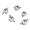 Arete de Titanio F136 con Adaptador Bidireccional Móvil, Adaptador para Hélice de Hueso de Oreja de Titanio G23, Conector para Joyería de Perforación